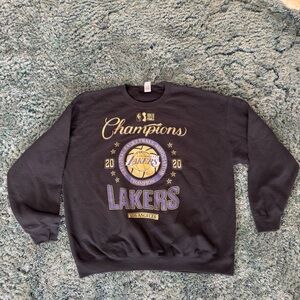 Los Angeles Lakers Basketball NBA 2020 Finals Champions XL Sweatshirt